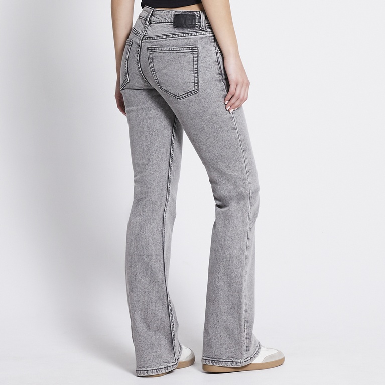 Low waist bootcut jeans "Low Boot" Grey 2
